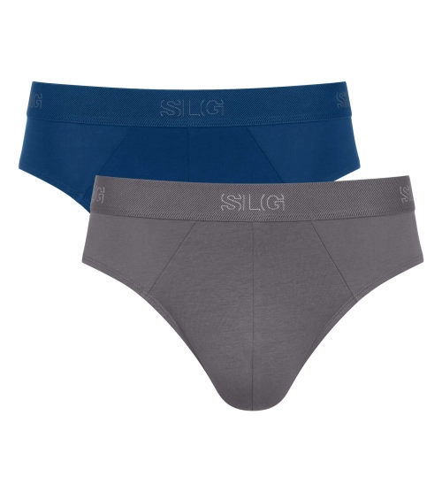 Majtki Męskie sloggi SLG Base Brief slipy midi 2-PAK