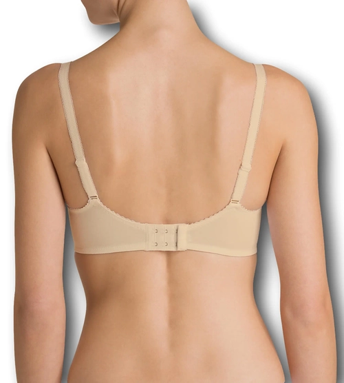 Biustonosz Triumph cielisty Cotton Beauty N miękki bez fiszbiny