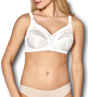 Biustonosz Triumph biały Claudette 104 N miękki bez fiszbin