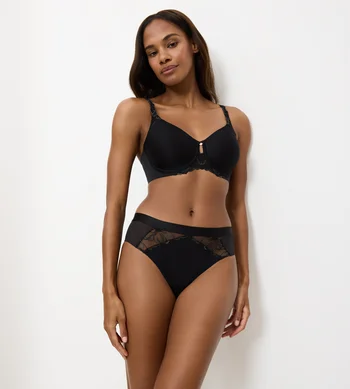 Biustonosz Triumph Wild Azalea Florale W minimizer z fiszbinami