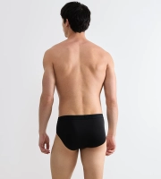 Majtki męskie sloggi men 24/7 Midi 2 szt. slipy bawełniane czarne