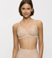 Biustonosz Triumph cielisty Doreen + Cotton N miękki bez fiszbiny