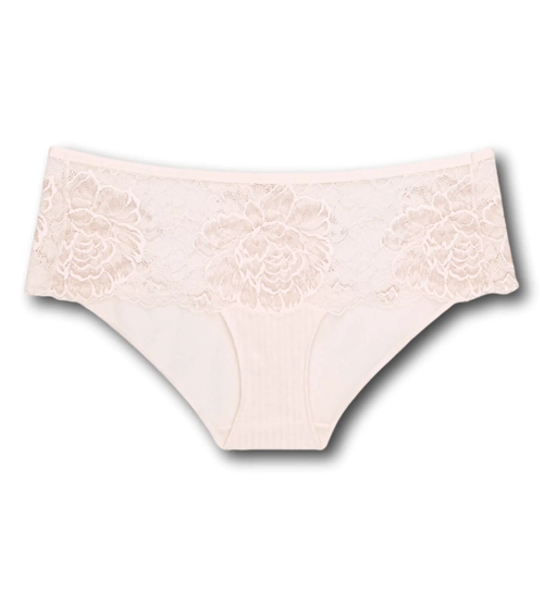 Majtki damskie Triumph Peony Florale Hipster figi koronkowe angora