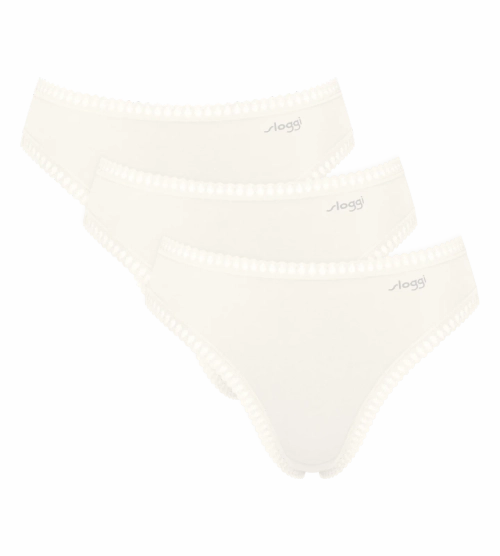 Majtki damskie sloggi GO Crush figi Tai z wysokim stanem 3-pak