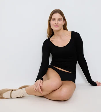 Top damski Triumph Beauty Layers Top z długim rękawem