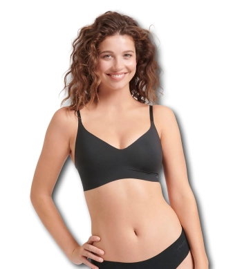 Biustonosz sloggi ZERO Microfibre 2.0 top bez szwów i bez fiszbin