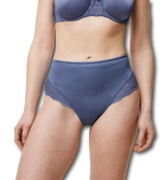 Majtki damskie Triumph lila Ladyform Soft figi Maxi koronkowe