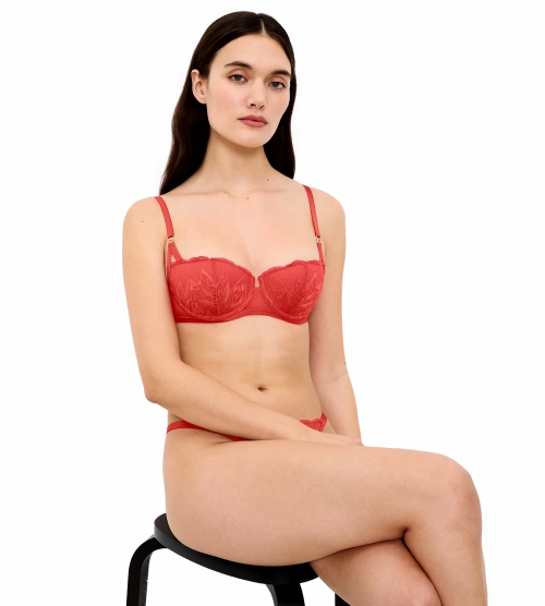 Biustonosz Triumph Crazy Stupid Love WHP usztywniany z fiszbinami koronkowy