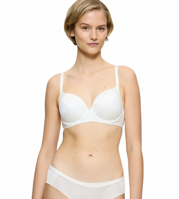 Biustonosz Triumph waniliowy Body Make-up Soft Touch WP usztywniany z fiszbinami