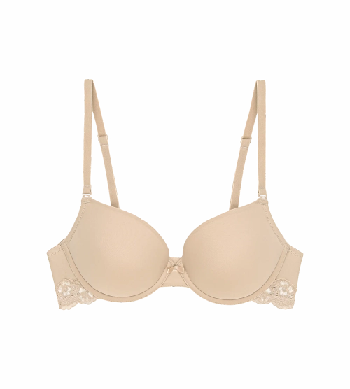 Biustonosz Triumph cielisty Lovely Micro WHUM push-up miękki z fiszbinami z ramiączkami różne warianty