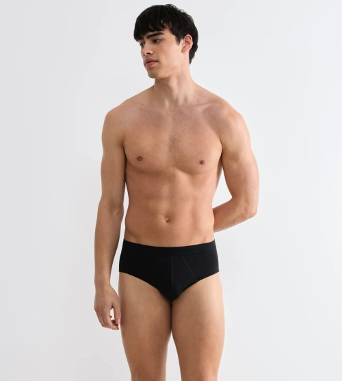 Majtki męskie sloggi men 24/7 Midi 2 szt. slipy bawełniane czarne