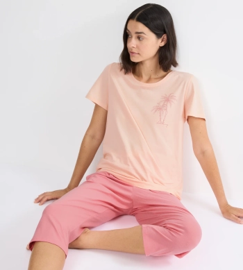 Piżama Damska Triumph Sets PK Capri X 03