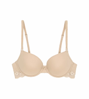 Biustonosz Triumph cielisty Lovely Micro WHUM push-up miękki z fiszbinami z ramiączkami różne warianty