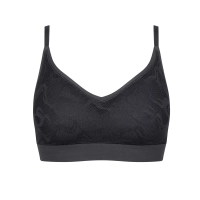 Biustonosz sloggi czarny GO Allround Lace P usztywniany koronkowy