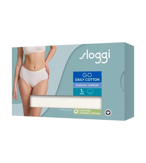 Majtki damskie sloggi GO Daily Cotton figi Midi