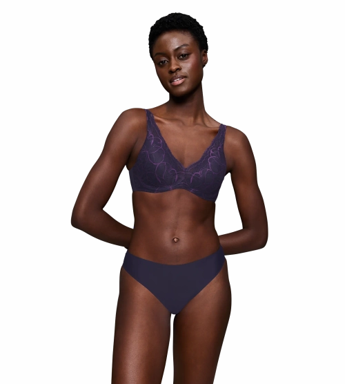 Majtki Damskie Triumph Body Make-Up Illusion Lace Hig