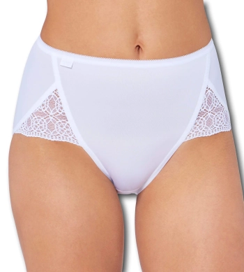 Majtki damskie Sloggi białe Pure Sense Luxe Maxi 2 szt.