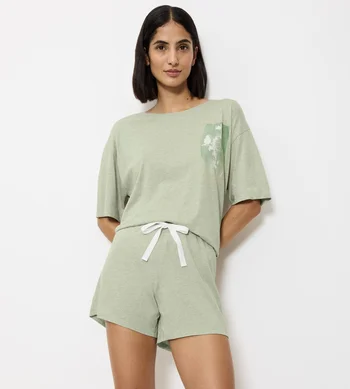 Piżama damska Triumph Endless Comfort z krótkimi rękawami