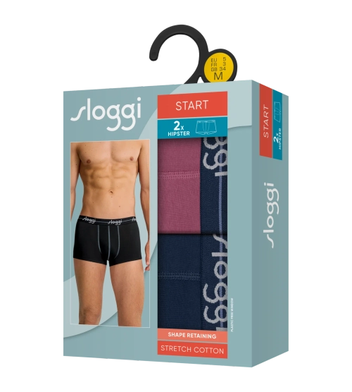 Majtki męskie sloggi men Start Hipster C2P b