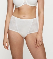 Majtki damskie Triumph Wild Rose Sensation Maxi figi koronkowe waniliowe