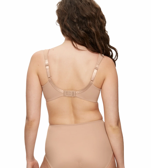 Biustonosz Triumph cielisty True Shape Sensation minimizer miękki z fiszbinami