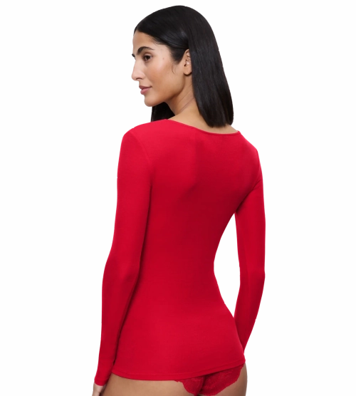 Top damski Triumph Beauty Layers Top Scoop Neck