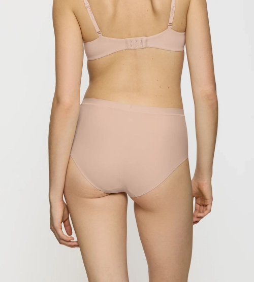 Majtki damskie Triumph beżowe Smart Micro figi Maxi EX bezszwowe