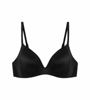 Biustonosz Triumph czarny Body Make-up Soft Touch P usztywniany bez fiszbiny