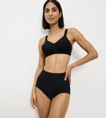 Biustonosz Triumph czarny Doreen X N miękki bez fiszbin