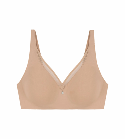 Biustonosz Triumph cielisty True Shape Sensation minimizer miękki bez fiszbin