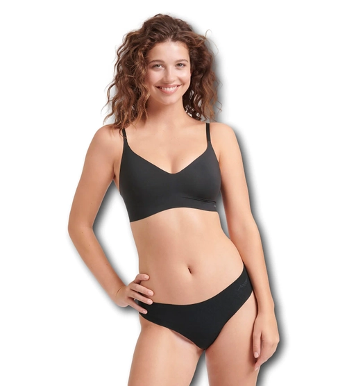 Biustonosz sloggi ZERO Microfibre 2.0 top bez szwów i bez fiszbin