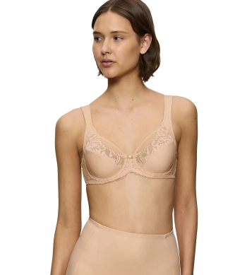 Biustonosz Triumph Modern Lace and Cotton W z fiszbinami