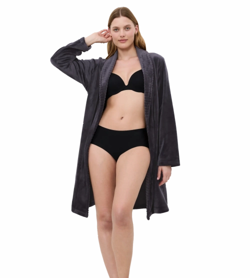 Szlafrok damski Triumph Robes Fleece Robe 01