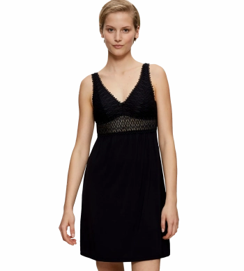 Koszula nocna damska Aura Spotlight krótka koronkowa