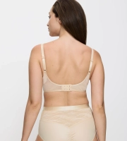 Biustonosz Triumph beżowy Airy Sensation WP usztywniany z fiszbinami