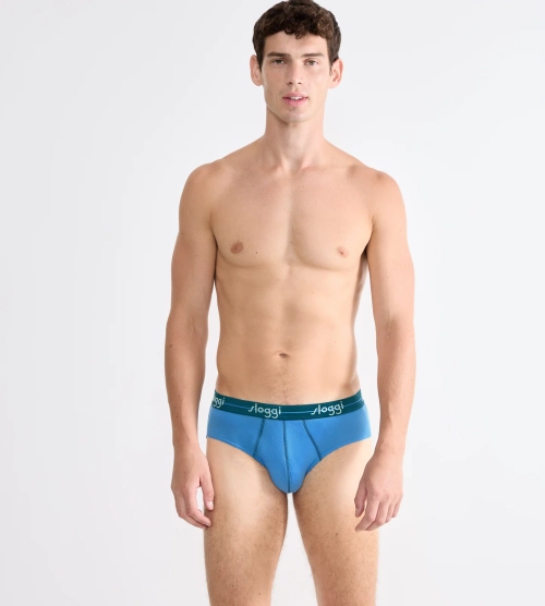 Majtki męskie sloggi men Start Midi slipy 2 szt MultiColor