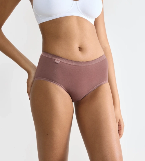 Majtki damskie sloggi Basic+ figi Midi 3 szt bawełniane