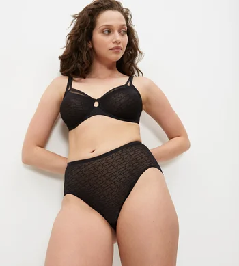 Majtki damskie Triumph Signature Sheer figi Maxi koronkowe