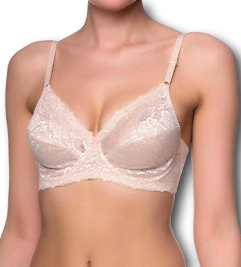 Biustonosz Triumph cielisty Compliment W miękki z fiszbinami