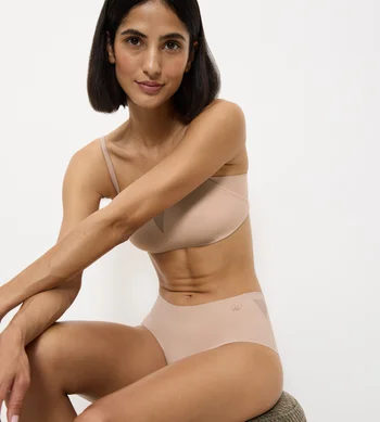 Majtki damskie Triumph Flex Smart figi Maxi beżowy