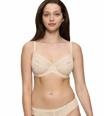 Biustonosz Triumph kremowy Aura Spotlight W miękki z fiszbinami