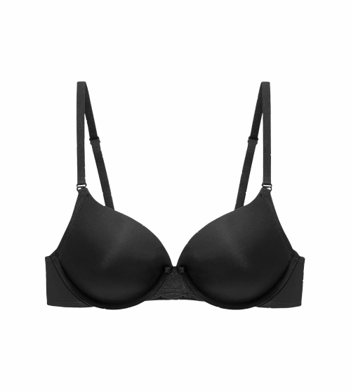 Biustonosz Triumph czarny Lovely Micro WHPM usztywniany z fiszbinami z ramiączkami różne warianty