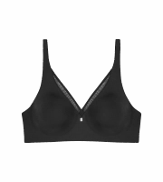 Biustonosz Triumph czarny True Shape Sensation miękki minimizer bez fiszbin