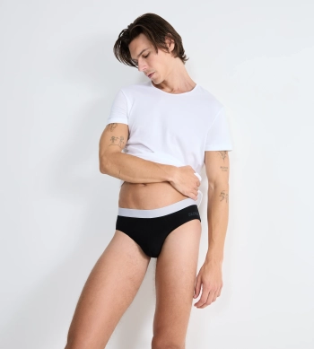 Majtki męskie sloggi men GO ABC slipy Midi 2-pak bawełniane