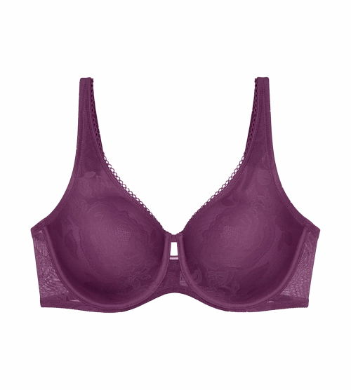Biustonosz Triumph Wild Rose Sensation miękki minimizer z fiszbinami