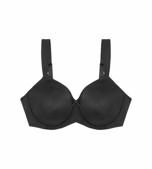 Biustonosz Triumph czarny Essential minimizer  z fiszbinami