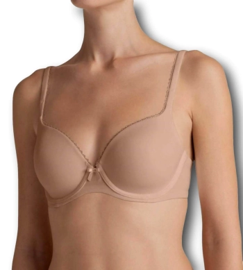 Biustonosz Triumph cielisty Perfectly Soft WHP usztywniany z fiszbinami