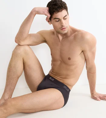 Majtki Męskie sloggi SLG Base Brief slipy midi 2-PAK