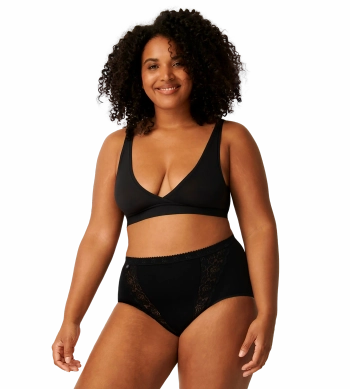 Majtki damskie białe sloggi Chic figi Maxi