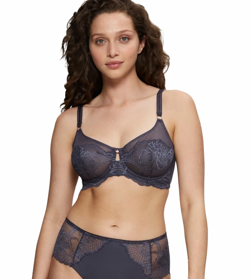 Biustonosz Triumph Wild Peony Florale minimizer koronkowy
